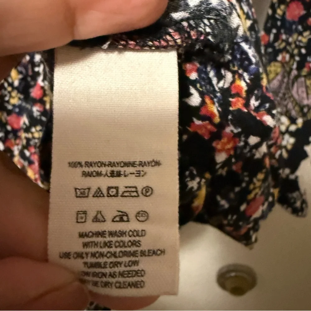 Free‎ People Wildflower Fields Tunic Sz S